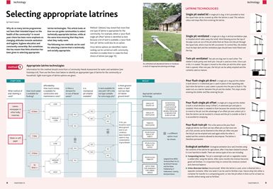 Selecting Latrines - Poster