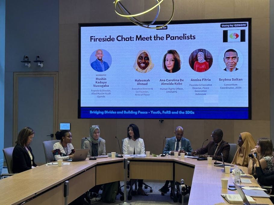 A round table of participants speaking at the JISRA HFLP side event