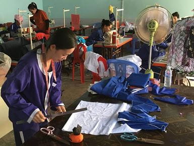 Many prisoners need to learn ways of making a living after their release. Photo: Prison Fellowship Cambodia