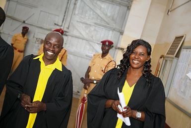 Thanks to prison law student Susan Kigula, hundreds of prisoners were released from death row. Photo: African Prisons Project