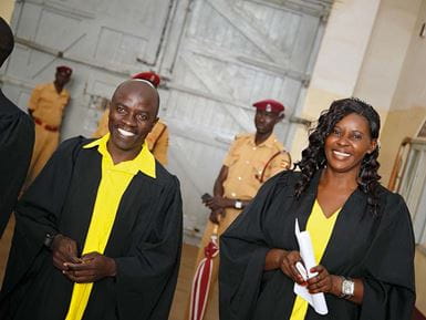 Gracias a Susan Kigula, estudiante de derecho en la cárcel, cientos de presos en el corredor de la muerte fueron perdonados. Foto: African Prisons Project