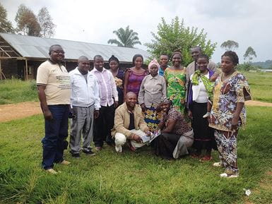 Members of Community Action Groups come together to support survivors of SGBV. Photo: CAG Mungeradjipa