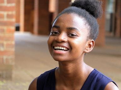 Tiffany has a bright future ahead of her. Photo: Unicef Malawi