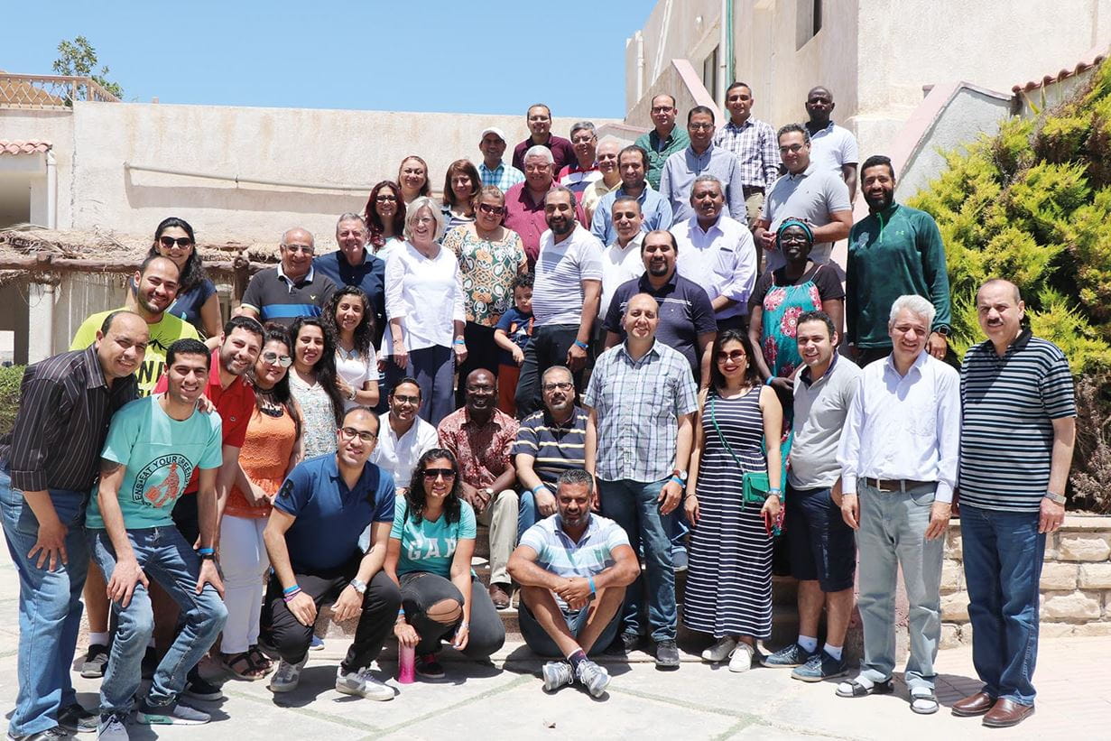 Fundraising training for church and ministry leaders in Egypt as part of the NABLA Initiative.  Photo: NABLA Initiative