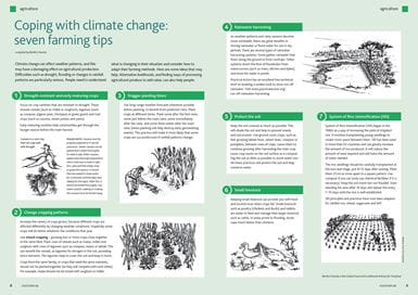 Coping with climate change poster