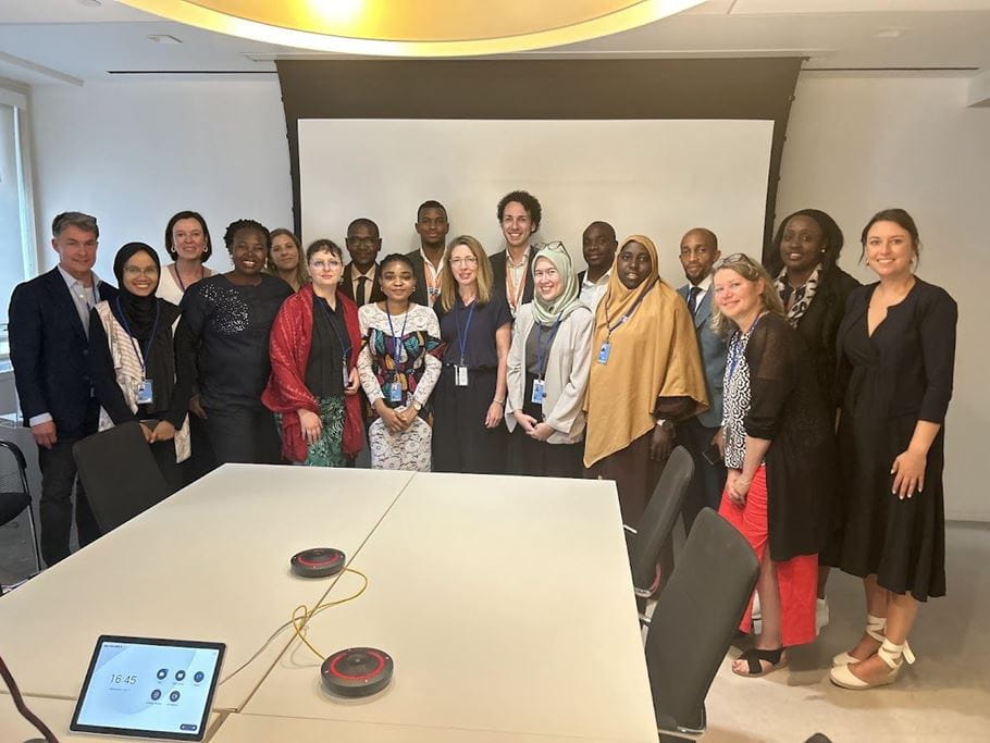 JISRA youth at the Dutch mission