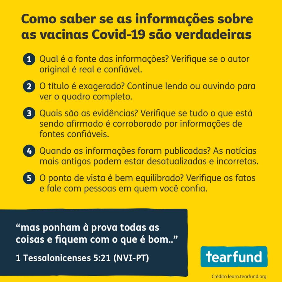 Um cartaz informativo em espanhol sobre a Covid-19, produzido pela Tearfund