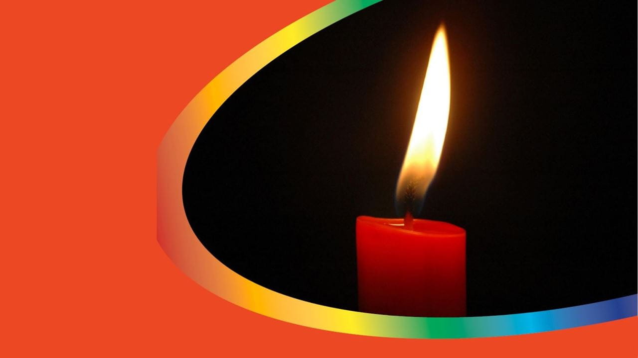 Cover image of a  burning candle