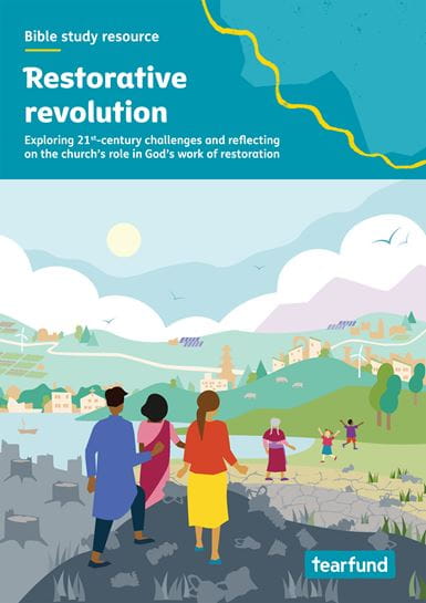 Cover illustration of the Restorative Revolution bible studies