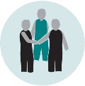 Assist participants to agree on ground rules for this dialogue icon